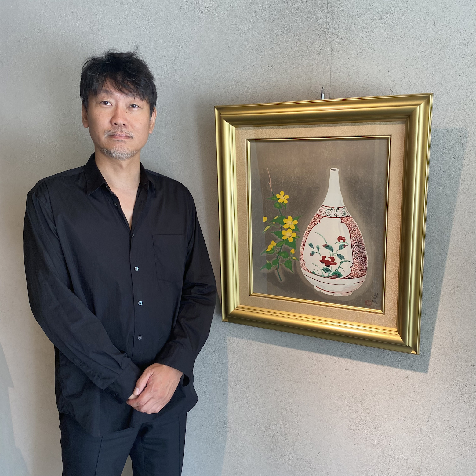 小倉遊亀の絵画を買取りました。