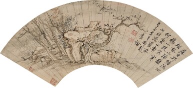高鳳翰 野林寒鴉