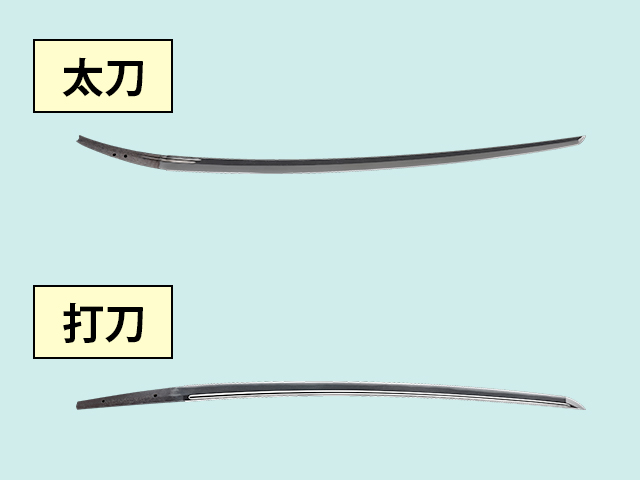 太刀と打刀の違いとは?歴史から紐解くそれぞれの特徴 日本刀コラム7