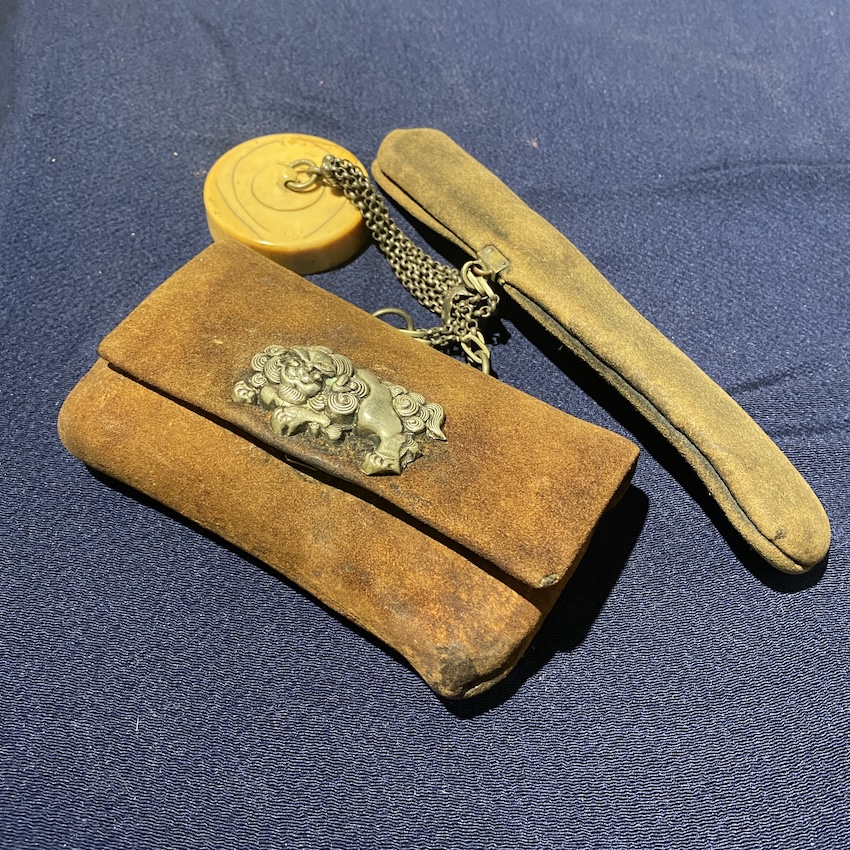 革製莨入(煙草入)