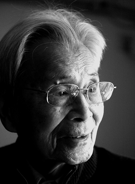 呉冠中　本人