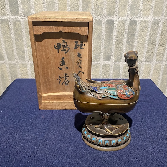 七宝鴨香炉
