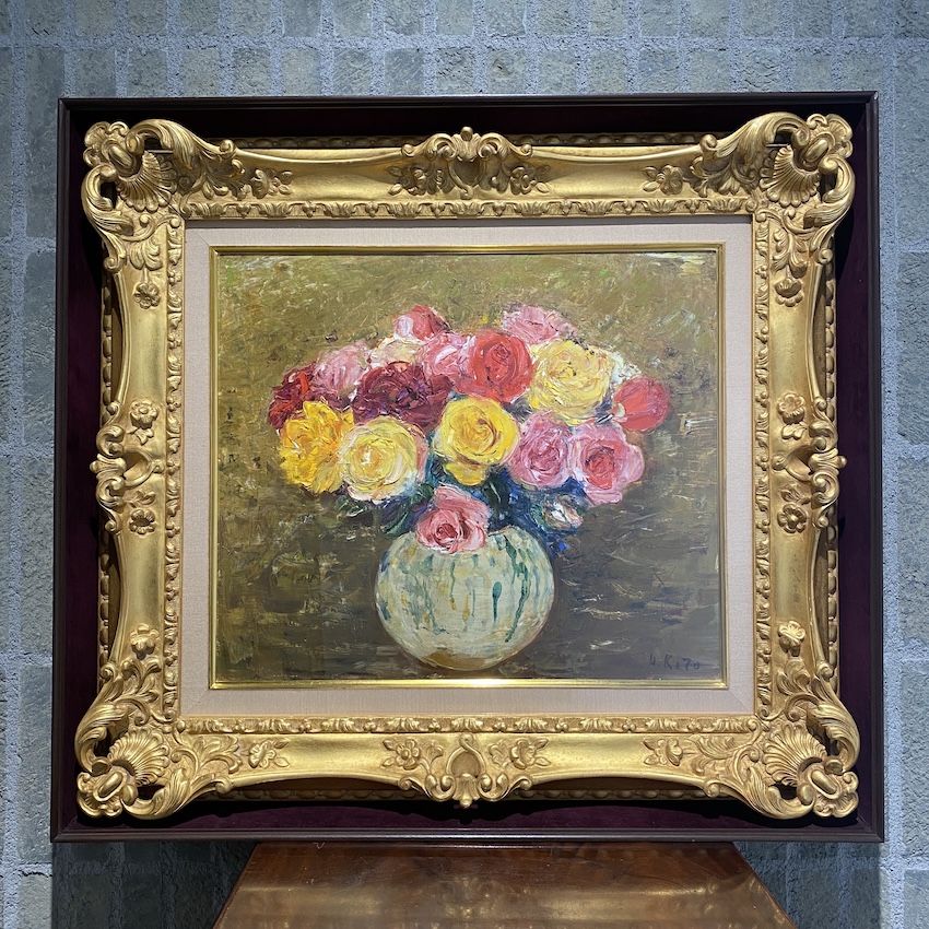 鬼頭鍋三郎「薔薇」