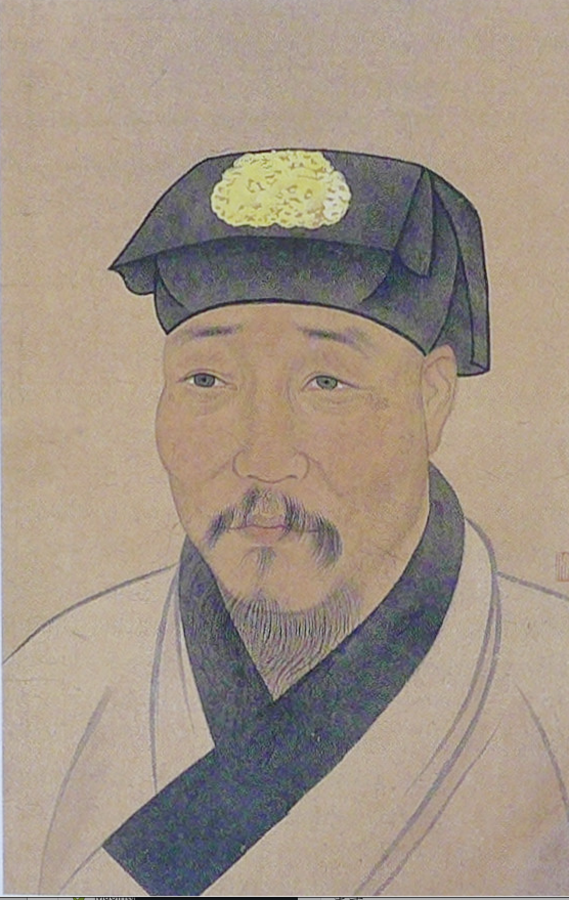 徐渭　肖像画