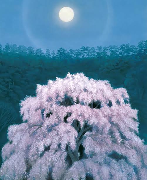 東山魁夷　花明り